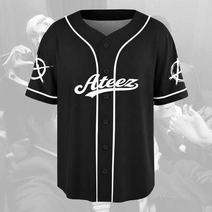 ATEEZ GOLDEN HOUR Part 5 Tracklist Unisex Baseball Jersey Fan Edition