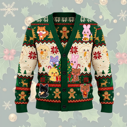KATSEYE Dream Academy Freizeit-Cardigan als Geschenk für Fans