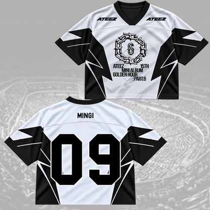 ATEEZ Golden Hour Part 5 Mixed Mesh Jersey Fan Edition (Bad)