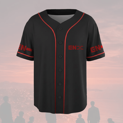 Crimson Portal Eye Enhypen Blood Saga World Tour Baseball Jersey