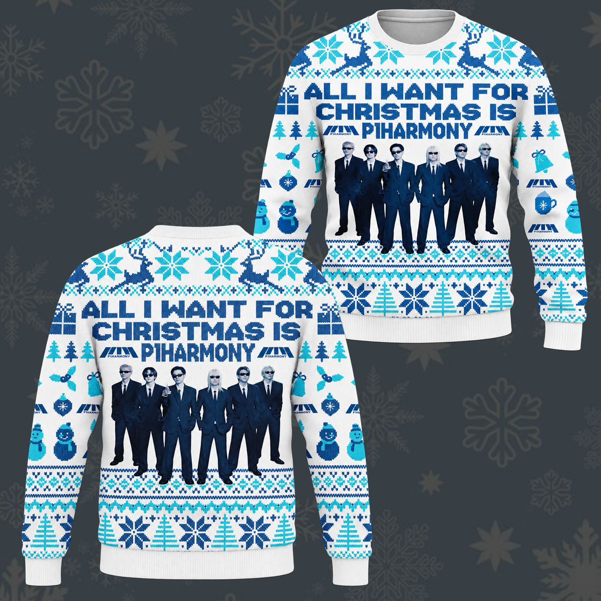 All I Want For Christmas Is P1Harmony Ugly Sweater