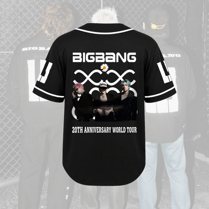 BIGBANG 20th Anniversary World Tour Cosmos Baseball Jersey Gift For Fans