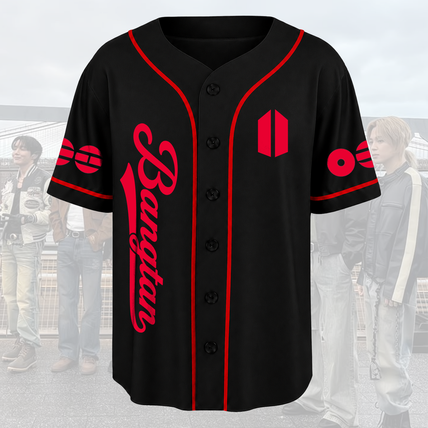 Bangtan Face To Face BTS World Tour Baseball Jersey Gift For Fans