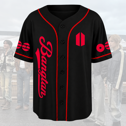 Bangtan Face To Face BTS World Tour Baseball Jersey Gift For Fans