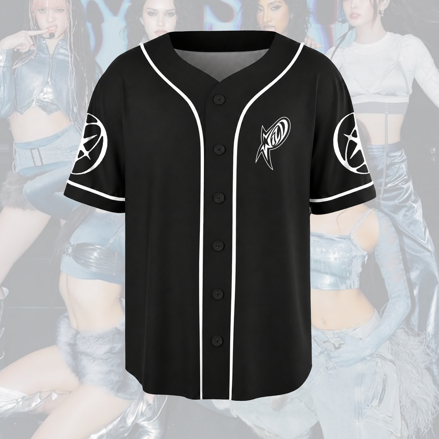 Outta Control KATSEYE Wild Album Baseball Jersey Gift For Fans