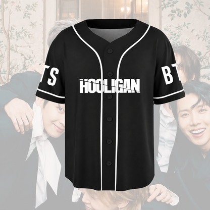 BTS Hooligan Baseball Jersey  This Moment Arirang Streetwear Gift For Fans