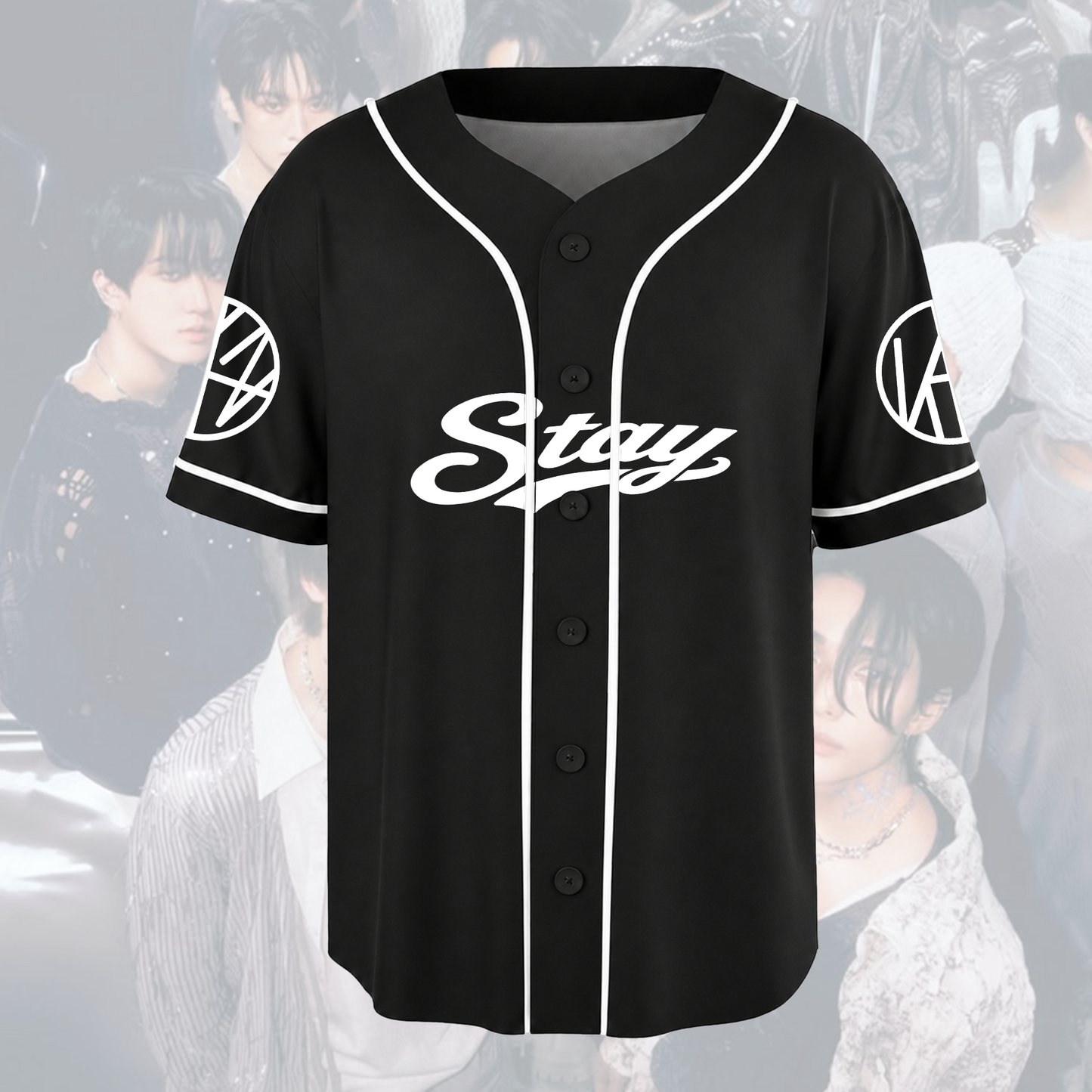 Sleek Run It World Tour Stray Kids Baseball Jersey Stay Gifts