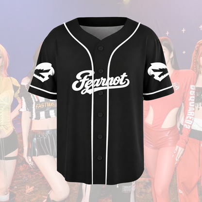 Aesthetic Y2K LE SSERAFIM Make My Night Baseball Jersey Shirt Gift for Fearnot