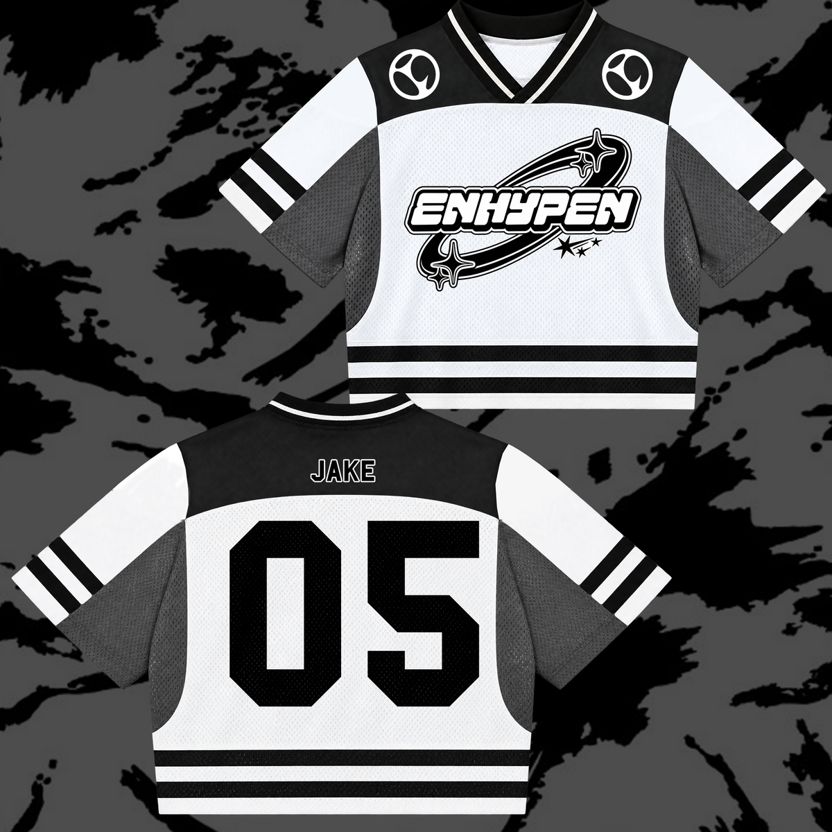 Bittersweet Blood Saga Enhypen World Tour Mesh-Trikot