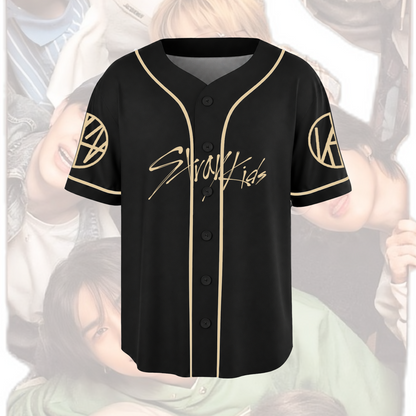 Stray Kids Concert Baseball Jersey THIS & THAT Album Tracklist Outfit Gift For Fans