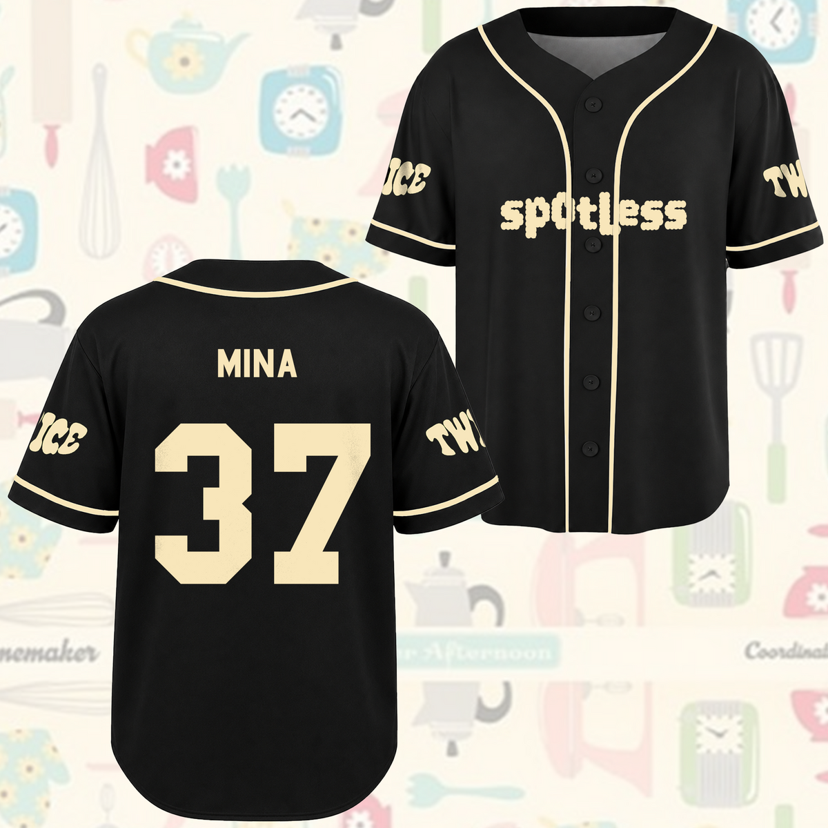 Super, das ist für das TWICE Baseballtrikot der Welttournee 2026