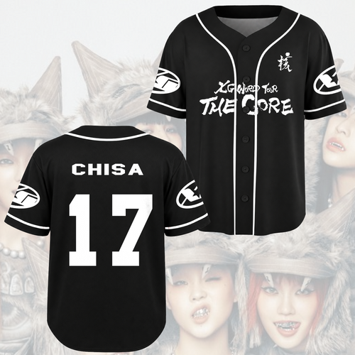 XG Xgene The Core 2026 Tour Baseball Jersey Gift For Fans
