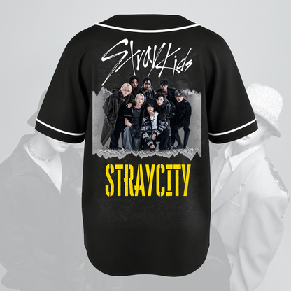 Stray Kids Stray City Concert Baseball Jersey Fan Edition