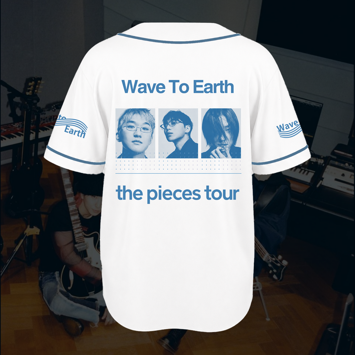 The Pieces Tour Baseball Jersey Wave To Earth Urban Streetwear Merch Gift For Fans