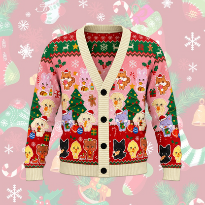 KATSEYE Dream Academy Freizeit-Cardigan als Geschenk für Fans