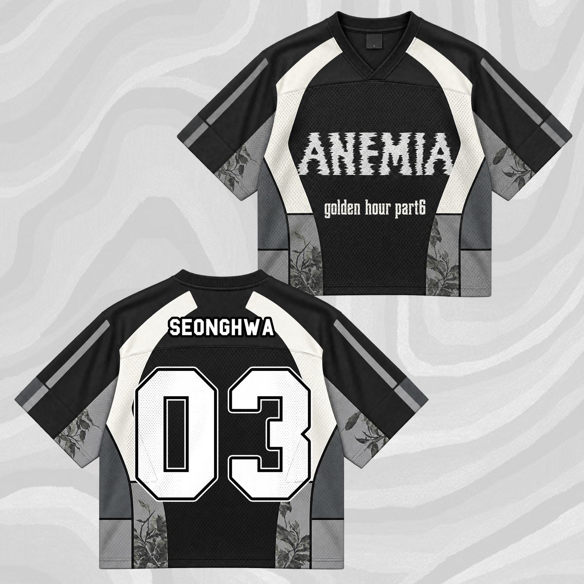 ATEEZ Golden Hour Part 5 Mixed Mesh Jersey Fan Edition (Bad)