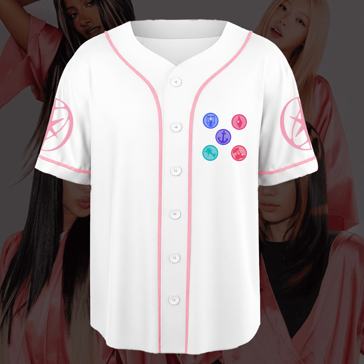 Katseye The WildWorld Tour Baseball Jersey Fan Edition