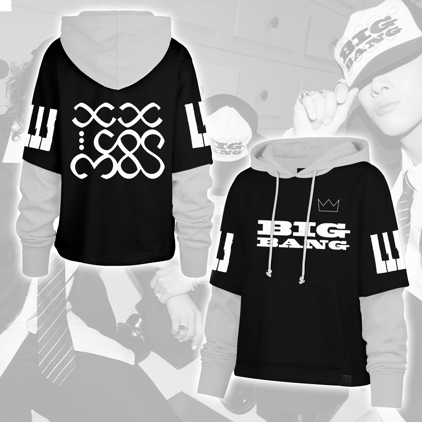 Bigbang  XX Cosmos Tour Shortstop Hoodie Gift For Fans