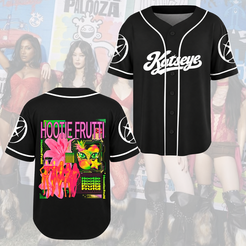 KATSEYE Hootie Frutti Retro Vaporwave Baseball Jersey Fan Gifts