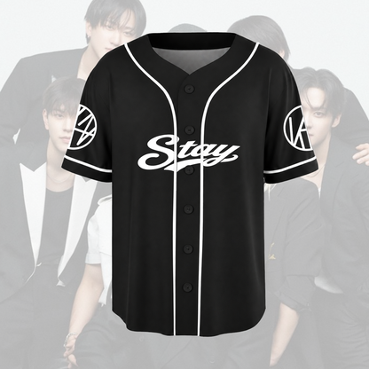 Fierce Gaze Run It World Tour Stray Kids Baseball Jersey Gift For Fans