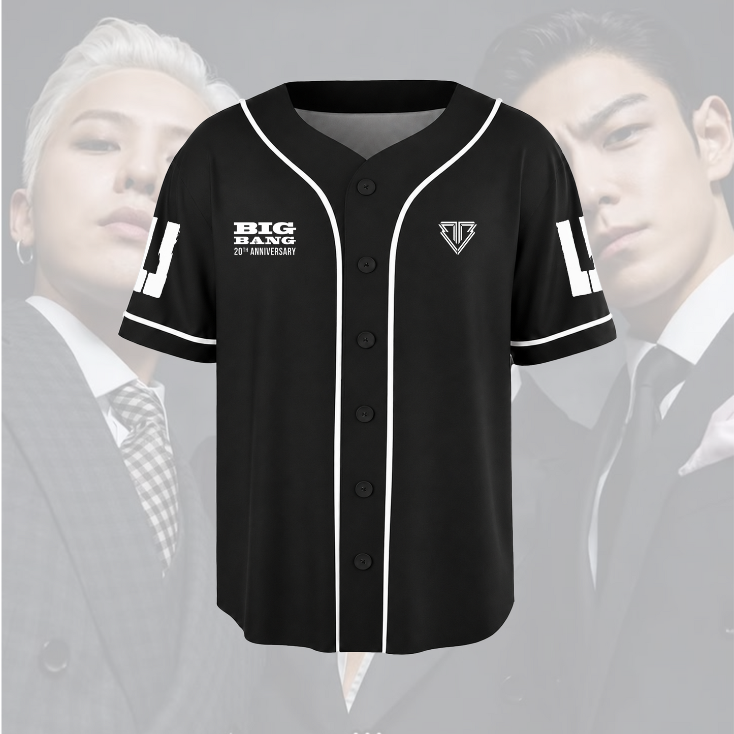 Exclusive BIGBANG XX COSMOS World Tour Baseball Jersey Gift For Fans