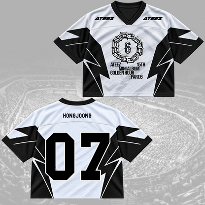 ATEEZ Golden Hour Part 5 Mixed Mesh Jersey Fan Edition (Bad)