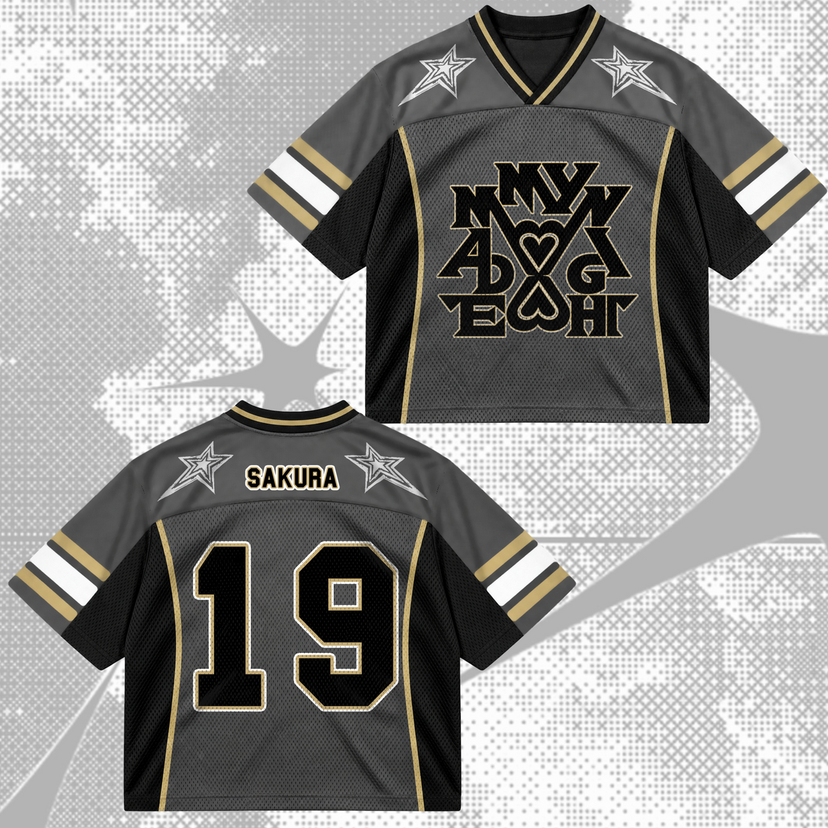 Electric Made My Night Fim Alis All Members Mixed Mesh Jersey For Fearnot