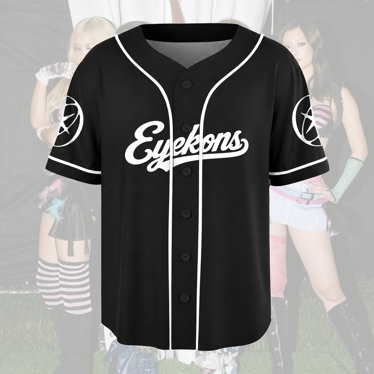 KATSEYE The Wildworld Tour Vintage Baseball Jersey Fan Edition