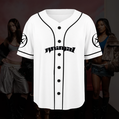 Gorgeous KATSEYE Baseball Jersey White Indie Pop Punk Outfit Gift For Fans