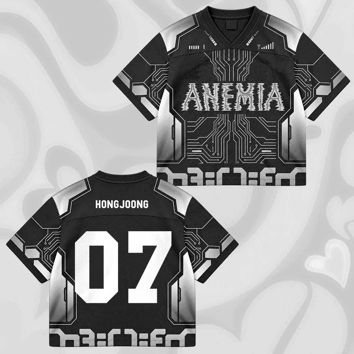 Anemia ATEEZ Golden Hour 6  Mixed Mesh Jersey Gift For ATINY Fans