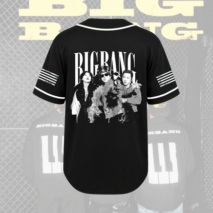 Vintage BIGBANG Baseball Jersey 20th World Tour Gift For Fans