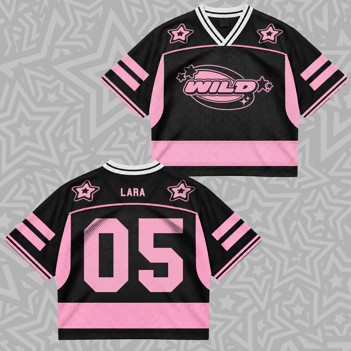 Ethereal Animal Eyekons Club All Members Pastel Coquette Mixed Mesh Jersey For Eyekons