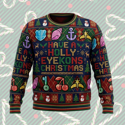Merry Katseye Ugly Christmas Sweater Fan-Edition