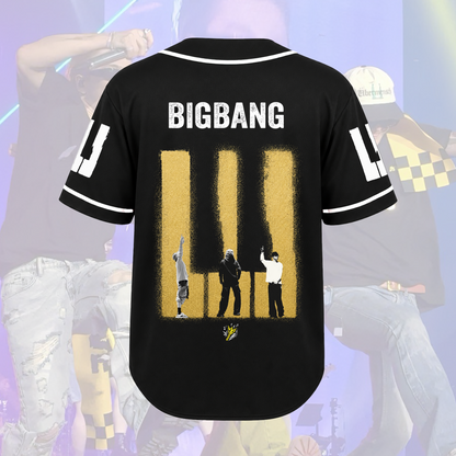BIGBANG Kpop Concert Stage Style Baseball Jersey Fan Vip Gifts