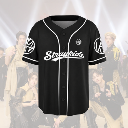 Stray Kids Run It Tour Jersey All Members Kpop Concert Outfit Fan Edition