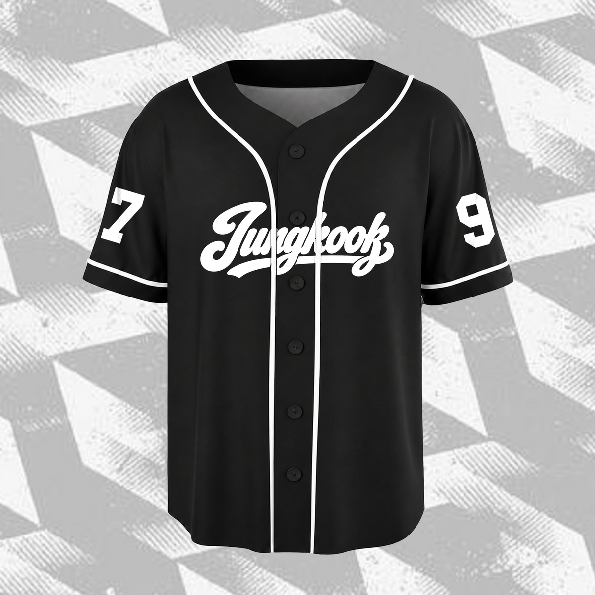 Epic Golden J.K.U.N.G.K.O.O.K. Club All Members Baseball Jersey For Fans