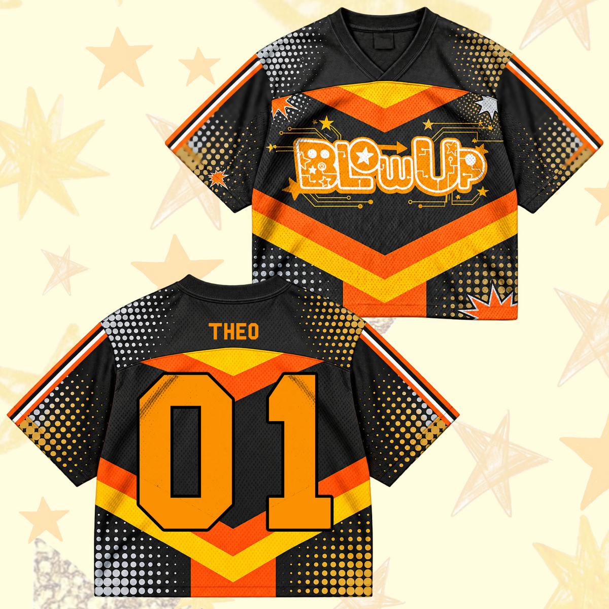 CreepEye Horror Haven P1harmony Mesh-Trikot Fan-Edition