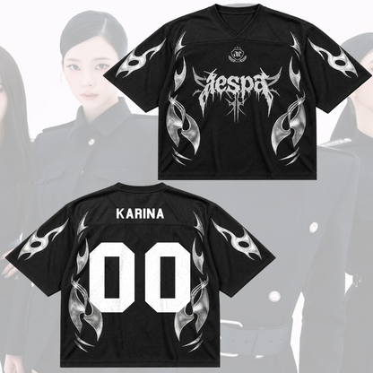 Futuristic Aespa Synk Complexity 2026 Tour Jersey Gift For Fans
