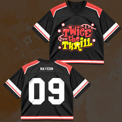 Twice This Is For North America World Tour Nordamerika Mixed-Mesh-Trikot