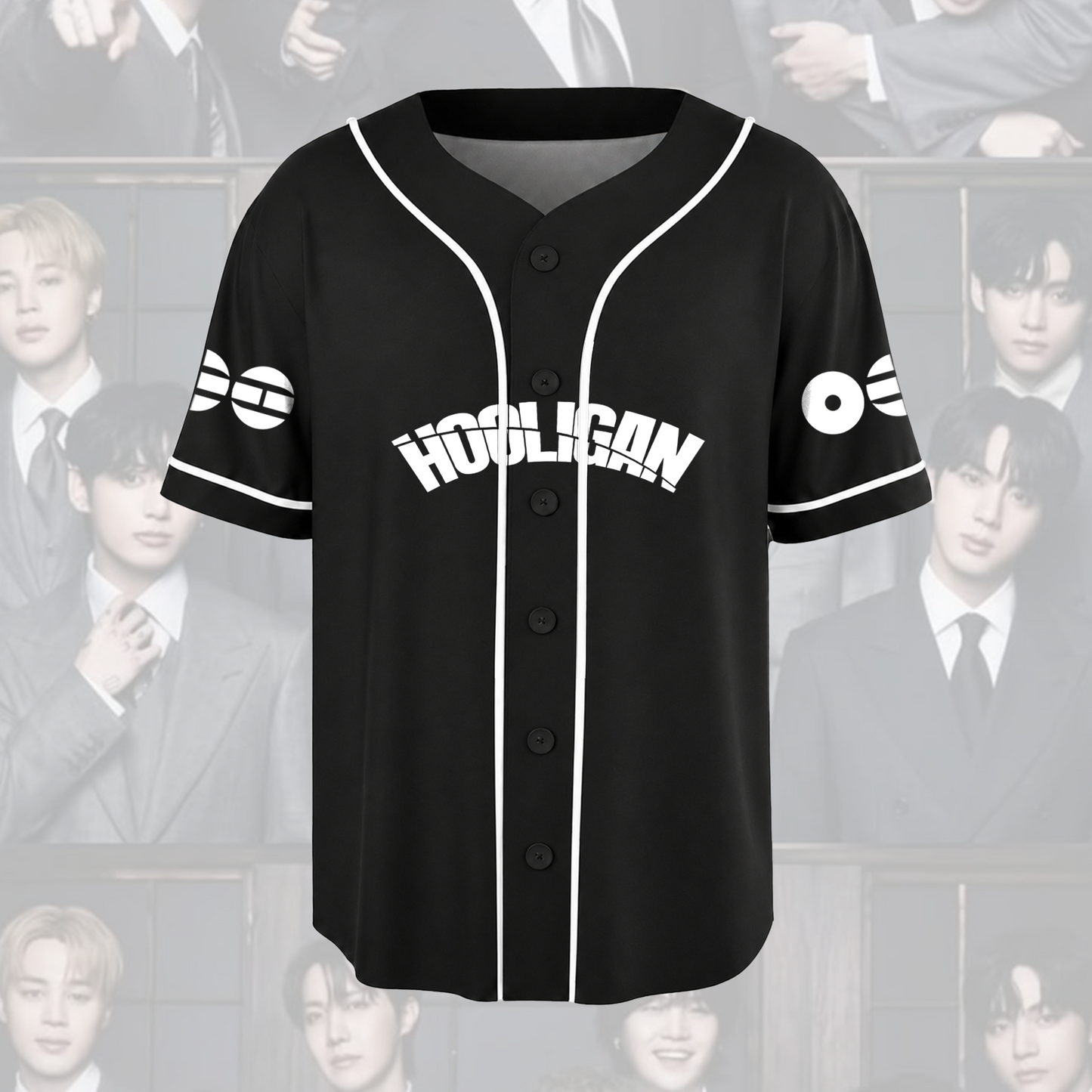 BTS Arirang World Tour Certified Certified Crackheads Baseball Jersey Funny Hip Hop Wear Fan Gifts