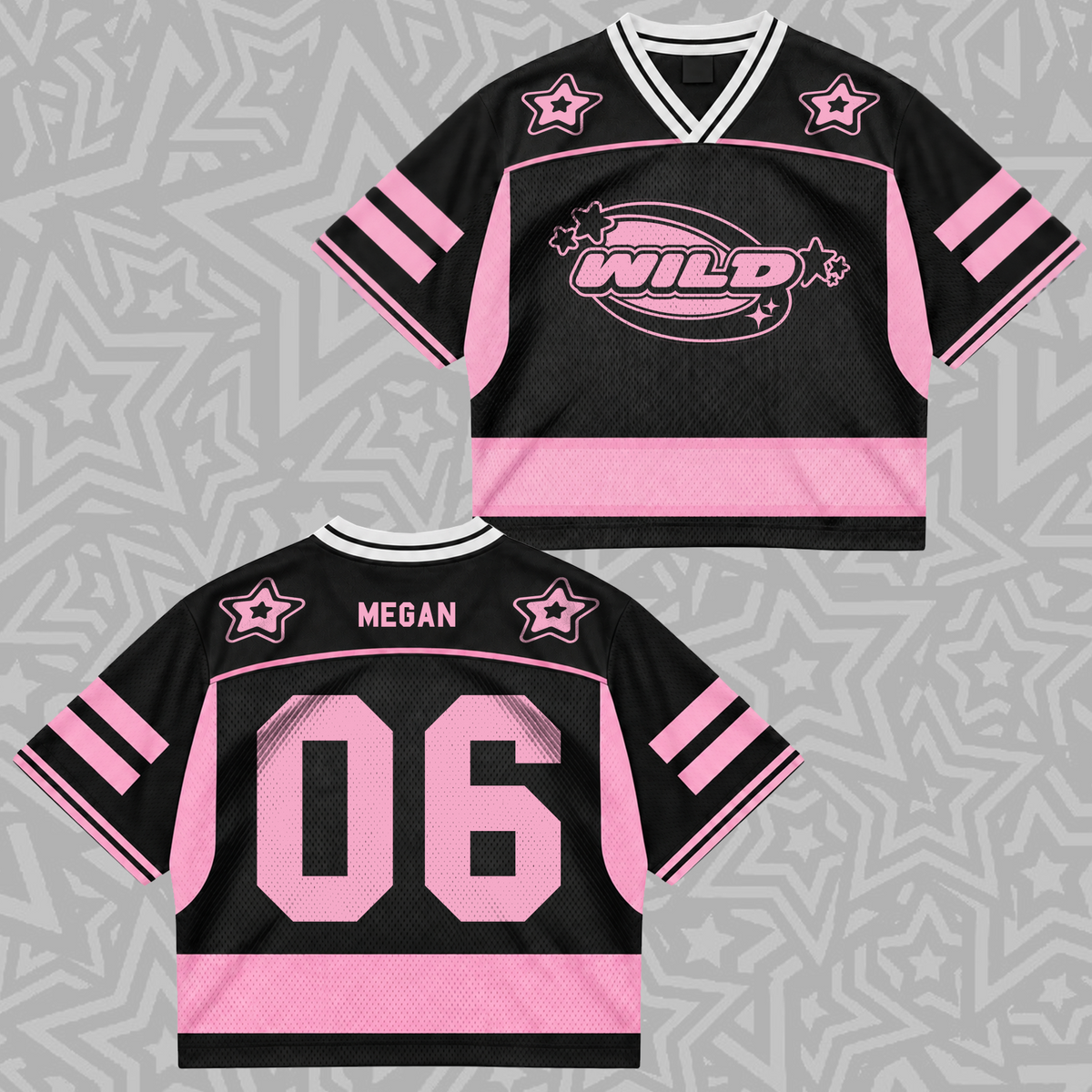 Ethereal Animal Eyekons Club All Members Pastel Coquette Mixed Mesh Jersey For Eyekons