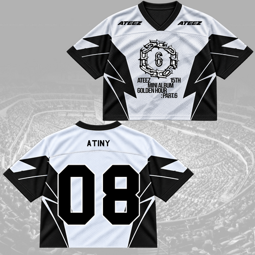 ATEEZ Golden Hour Part 5 Mixed Mesh Jersey Fan Edition (Bad)