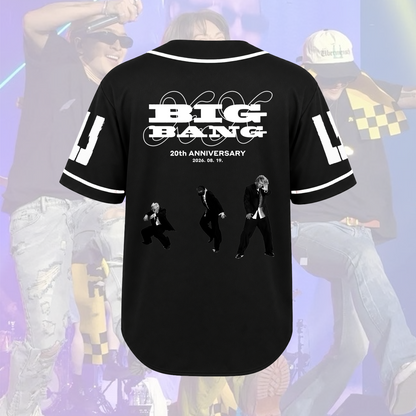 Vintage Bigbang XX Cosmos World Tour Baseball Jersey Fan Edition