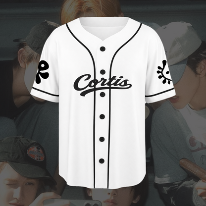 CORTIS  Put Your Phone Down Baseball Jersey Y2K Doodle Merch Fan Edition