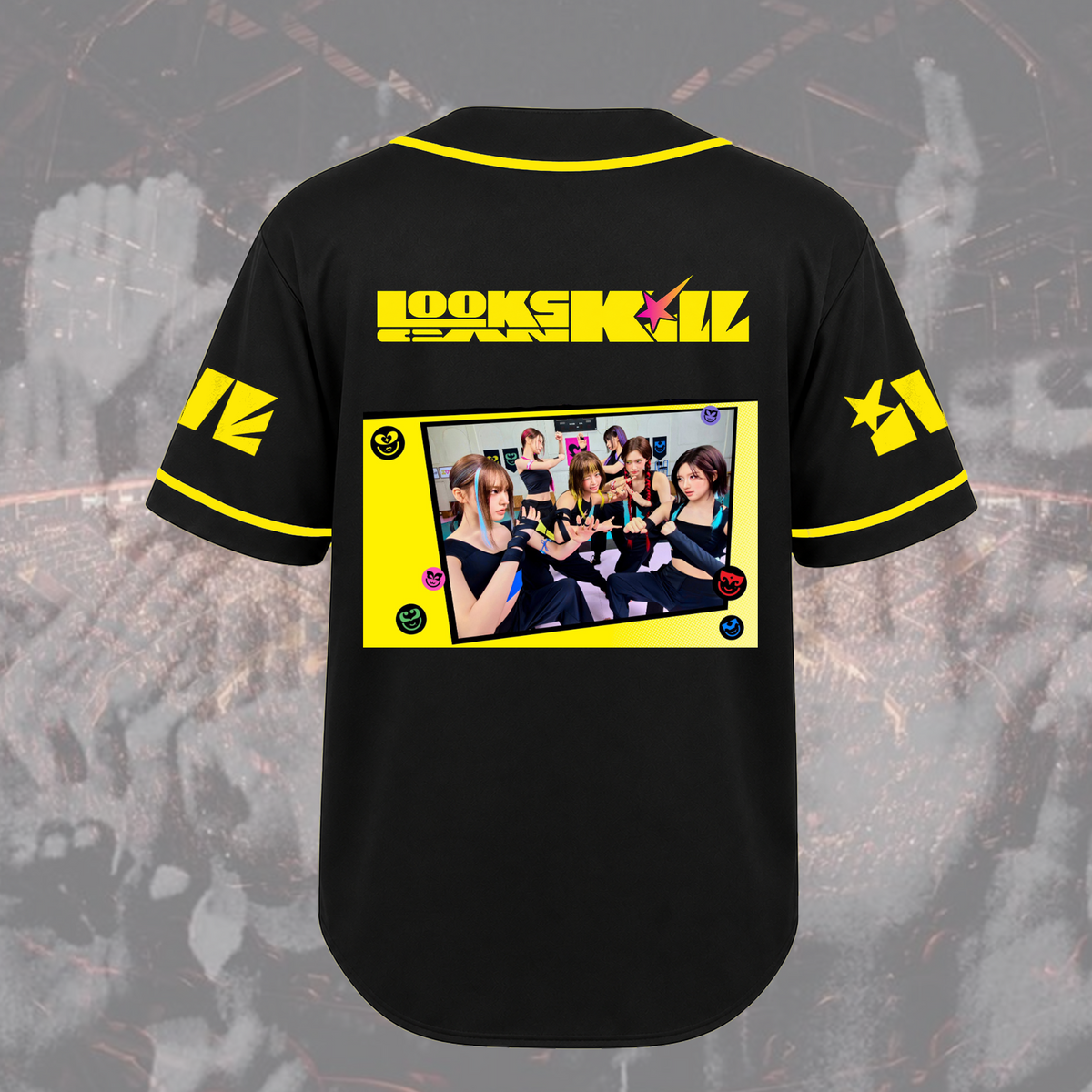 IVE Show What I Am Tour Baseball-Jersey K-Pop Porträtfoto Geschenk für Fans