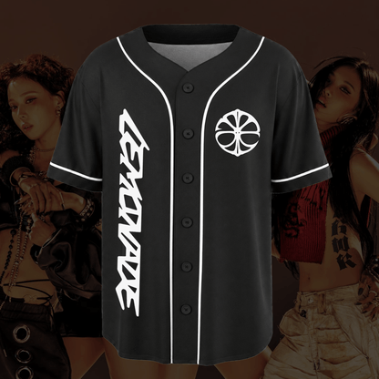 Aespa Giselle Lemonade Album Baseball Jersey Fan Edition