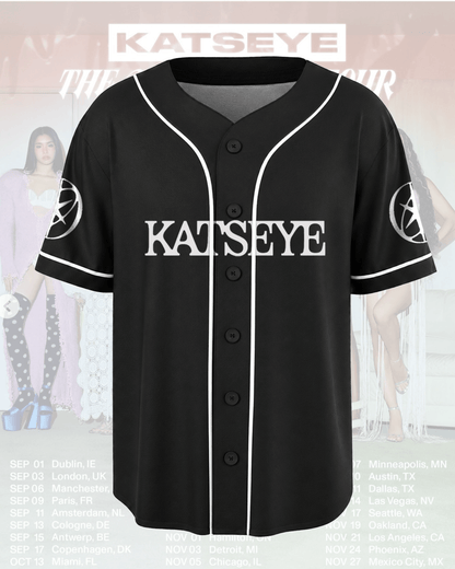 Geffen Wild Katseye The WildWorld Tour Baseball Jersey Fan Edition