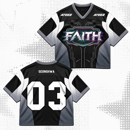 ATEEZ Golden Hour Part 5 Mixed Mesh Jersey Fan Edition (Bad)