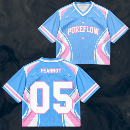 LE SSERAFIM Pureflow World Tour Mixed Mesh Jersey Gift For Fans