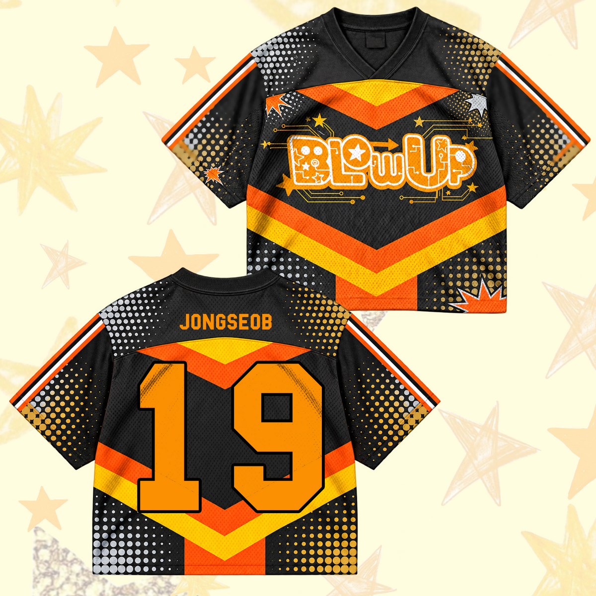 CreepEye Horror Haven P1harmony Mesh-Trikot Fan-Edition